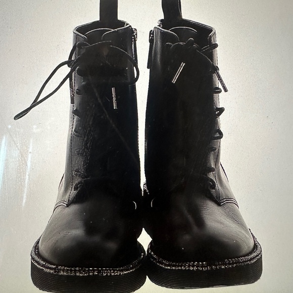 MK leather biker boots - Picture 1 of 3